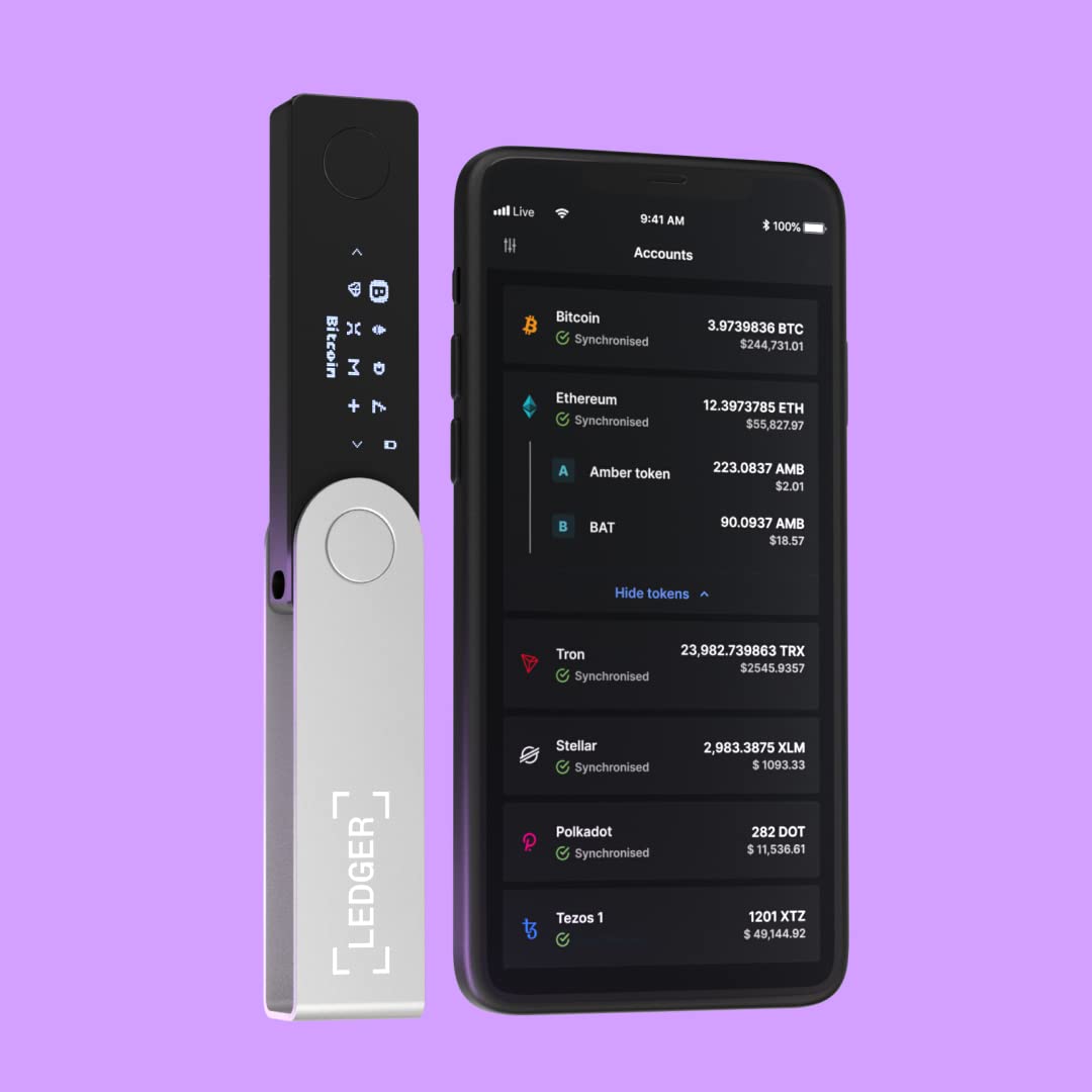Ledger Nano - a popular hardware wallet for storing and managing cryptocurrencies