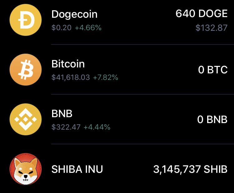 Step 4: Swap BNB for Shiba Inu Coin