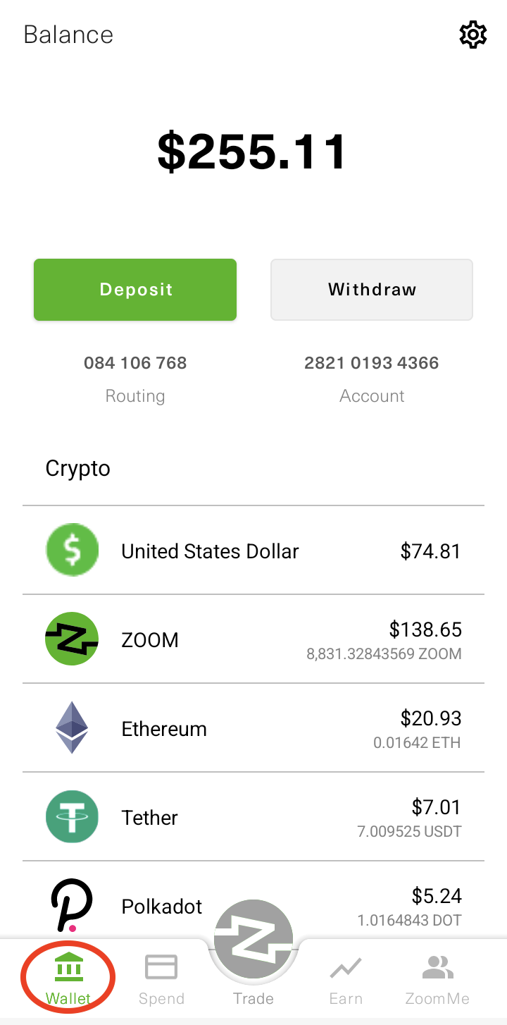 USDT Account