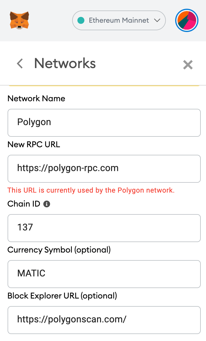 1. Make Sure You Are in the Correct Network